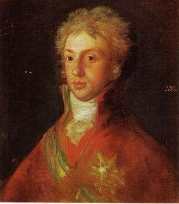 Francisco de Goya Portrait of Luis de Etruria China oil painting art